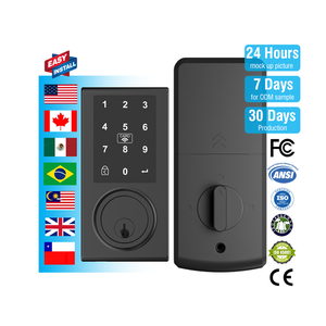 Te'an kỹ thuật số Chốt Cửa Khóa Keyless Nhập Bộ nhớ lưu trữ thẻ tương thích gỗ nhôm thép cửa ổ khóa thông minh cho nhà - Product Image 1