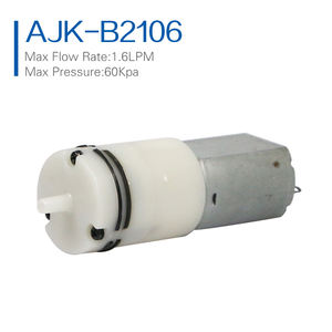 DC 6v 12v mini pompa a membrana pompa ad aria ad alta pressione flusso a basso rumore - Product Image 2