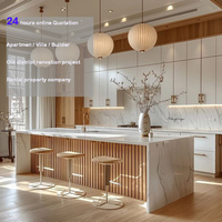 Service de design d'intérieur pour projets de villas aux États-Unis, rendu 3D et solution de matériaux de construction tout-en-un