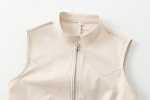 TAOP&ZA 2025 Nuovo Abito Lungo Invernale alla Moda con Collo Tondo, Senza Maniche, Zip e Vita Stretta, Stile Elegante 2902586 - Product Image 3