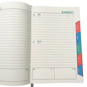 Ежедневник-планер из мягкой кожи, креативный, на 2026 год, ежедневный, еженедельный, ежегодный, формат А5 - Product Image 2