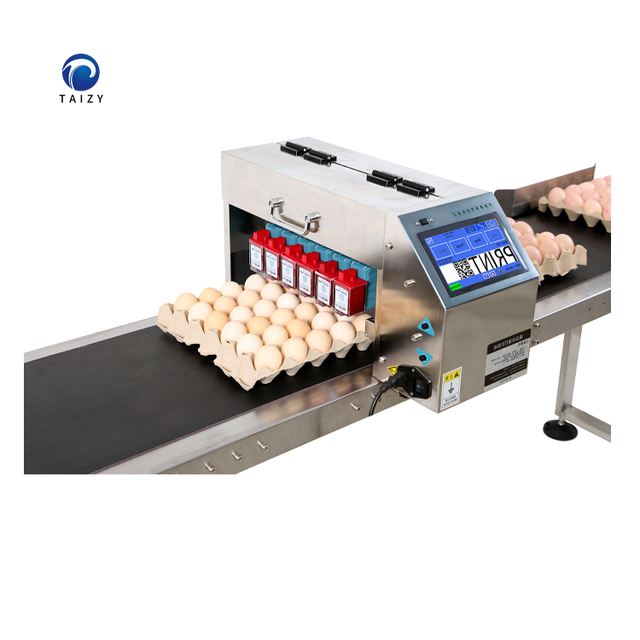 Expiry Date Printer Smart Eggs Coding Machine Desktop Egg Coder With Ink Expiry Date Egg Printing Machine