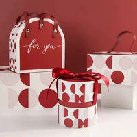Caja de embalaje de mini maleta personalizada directa de fábrica caja de regalo de cartón de papel personalizada revestimiento UV de laminación mate para marco de fotos