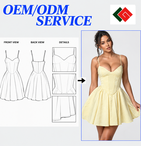 Gelbes Mini-Bodycon-Kleid mit Spaghettiträgern, ärmellos, gewebtes Partykleid für den Sommer, Clubwear - Product Image 5
