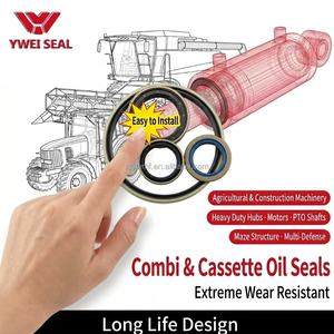 ซีลน้ำมันศูนย์กลางล้อ NBR Combi 70x95x1 3/14.5มม. สำหรับเครื่องจักรกลการเกษตรรถแทรกเตอร์แทนที่12012318B SF6 OEM - Product Image 5