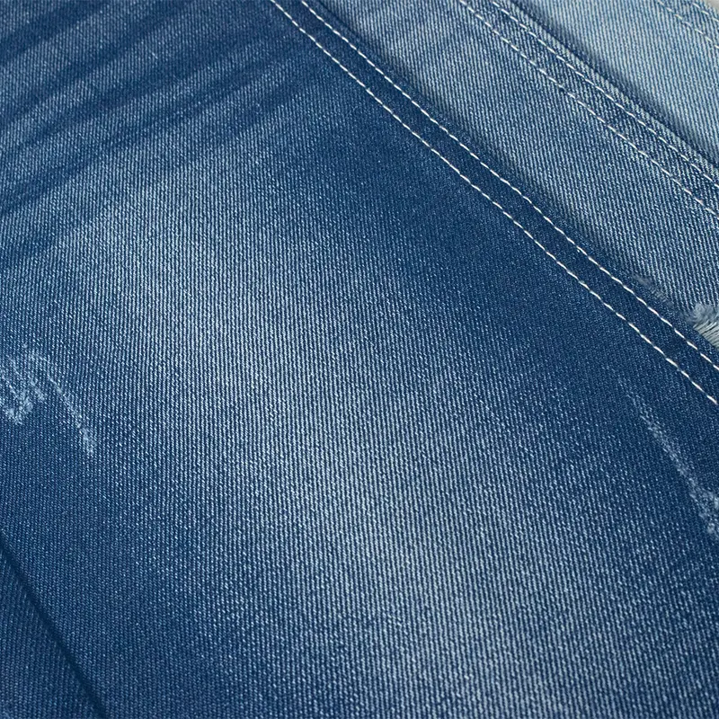 3/1 Oa Siro Denim Stof Slub 13.2Oz Donkerblauw Touw Geverfd Denim Stof Prijs Per Meter