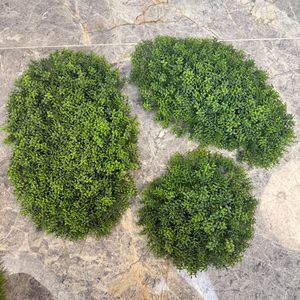 Blocs de gazon synthétique en plastique, boules de gazon, feuilles de Milan, gazon moelleux, décoration murale végétale intérieure, plantes artificielles - Product Image 3