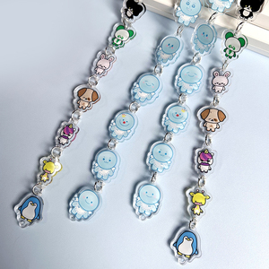 ขายส่งพวงกุญแจอะคริลิค NASNAK YSK-10802 ลายการ์ตูนน่ารักสองด้าน สำหรับแฟนคลับ SuperJunior สินค้าตกแต่งแบบกำหนดเองได้ - Product Image 5