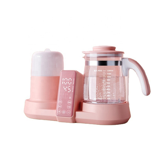 ที่อุ่นขวดนมแบบ5 in 1ที่ทำจากนมผงหม้อต้มน้ำสองขวด - Product Image 1