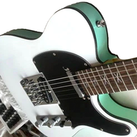 Guitare électrique Eastern Music Hardluck Kings Rare 18 Limited White Gloss Tele SOUTHERN BELLE BUILT for SPEED avec étui rigide