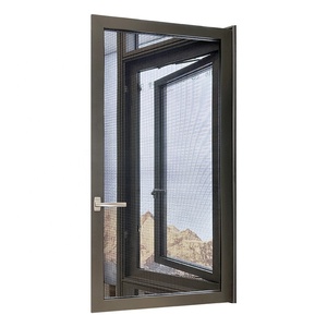 Fenêtres à battant en aluminium résistant aux chocs avec moustiquaire pour la maison - Product Image 2