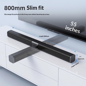 E-5011 <span class=keywords><strong>Soundbar</strong></span> a 2 Altoparlanti per Home Theater <span class=keywords><strong>TV</strong></span>, Amplificatore Audio per Soggiorno con Super Bassi - Product Image 5