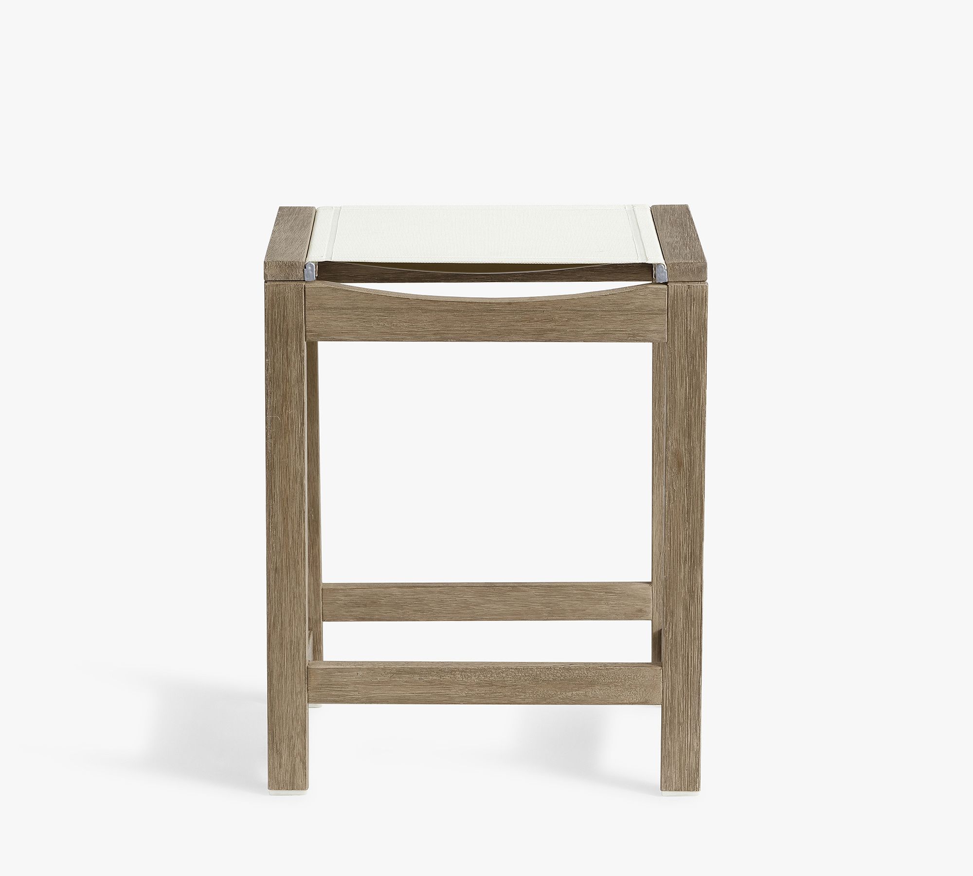 Simplistic  Compact Profile Outdoor and Indoor Furniture Bar and Counter Wood Stools