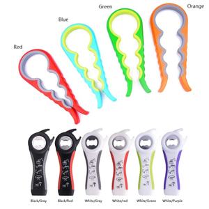 一套2个4合1金属硅胶多功能厨房配件4合1瓶啤酒罐开罐器可定制徽标包装盒 - Product Image 4