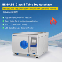 Autoclave de table BIOBASE BKMZA avec écran LCD, réservoir d'eau ouvert, aspiration ultime haute performance pour laboratoire