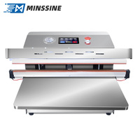 Machine à sceller sous vide continue robuste à prix d'usine pour environnements exigeants, longueur de scellage 620 mm