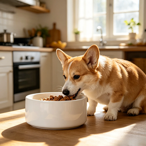 Ciotola per Cani in Ceramica Grande 1100ml, Stampa Personalizzata, Sicura per Alimenti, Bianca, Consegna Rapida dagli USA - Product Image 3