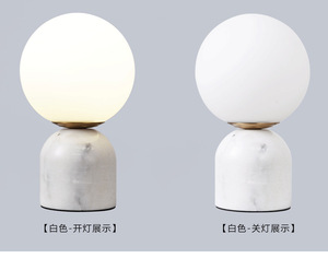 Nouveau nordique postmoderne ins vent petite <span class=keywords><strong>lampe</strong></span> de table créative simple <span class=keywords><strong>lampe</strong></span> de bureau étude de chevet moderne <span class=keywords><strong>lampe</strong></span> de table en marbre - Product Image 5