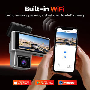 Carlover AI Dashcam 2K+1K+1K a 3 Canali WIFI, Telecamera Nascosta per Auto, Registratore <span class=keywords><strong>DVR</strong></span> con Visione Notturna e G-Sensor, Scatola Nera - Product Image 3