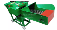 Hacheur d'ensilage Machine déchiqueteuse pour ferme Coupe-paillettes de maïs électrique Hachoir d'herbe Broyeur d'alimentation