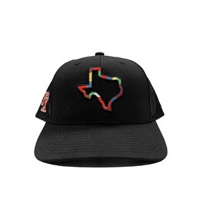 Gorra Trucker Ajustable con Logotipo Bordado de Texas, 6 Paneles, Malla Trasera, para Uso Casual de Alta Calidad al Aire Libre, Producida en Fábrica de Vietnam - Product Image 1
