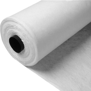 Géotextile non tissé blanc en polypropylène, épaisseur 0,72 mm-2,4 mm, pour aménagement paysager, allées, drainage et protection des fossés - Product Image 1