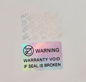 Sécurité autocollant hologramme logo personnalisé - Product Image 1