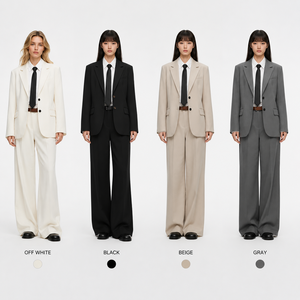OEM Apparel Manufacturer Customize Your Own Brand Style Fashion Woman Suit Wholesale Custom Clothes - Product Image 2