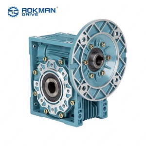 Reductor de velocidad de tornillo sin fin de precisión Aokman para RV, relación 30:1, diseño sin vibraciones, ruido optimizado, montaje por pie o brida para automatización - Product Image 6