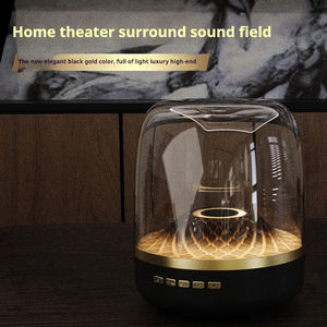 Padrise V5.0 tek renkli LED ses kontrolü için taşınabilir kablosuz hoparlörler ev sineması bilgisayar için aktif Stereo ses - Product Image 2