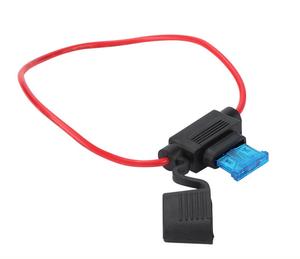 Portafusibles de Cuchilla Automotriz Estándar <span class=keywords><strong>Americano</strong></span>, para Fusibles de 14AWG y 16AWG, Mínimo 1mm2, Más Grande 2mm2, con Línea - Product Image 1