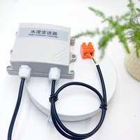 Détecteur de fuite d'eau intelligent IoT, détecteur d'immersion industriel, protocole RS485/Modbus-RTU, montage mural pour bâtiments commerciaux