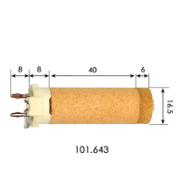 Elementos Calefactores de Cerámica BRIGHT de Alta Eficiencia 101.643 120V 600W, Elemento Calefactor de 120V 600W para Trabajos de Laboratorio