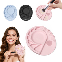 Palette de mélange pour maquillage, accessoires de beauté tendance sur TikTok, palette de mélange pour artiste en cosmétique, palette de mélange pour nail art