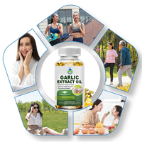 Gélules d'huile d'ail blanc OEM – Complément pour le système immunitaire – Vente en gros – Capsules d'huile d'ail frais pour la croissance des cheveux