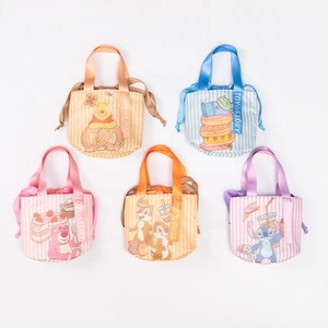 Sac fourre-tout isotherme de grande capacité Petit sac à main isolé de qualité alimentaire avec fermeture à cordon - Product Image 1