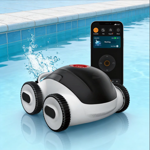 Limpiador de Piscinas Automático de Alta Eficiencia, Aspiradora Inalámbrica para Piscinas con Fuerte Succión - Product Image 2