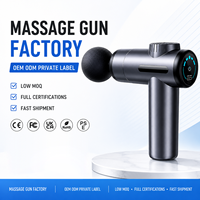 Masajeador Portátil Profesional Inalámbrico Mini para Fitness, Pistola de Masaje Corporal Fascial, Función de Masaje de Percusión Muscular de Tejido Profundo