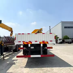 Shacmanמשאית עגורן רכב תחבורה מיוחד עם 20ton 25ton משאית רכוב מתקפל בום עגור למכירה - Product Image 6