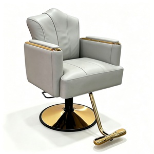 Chaises de coiffure professionnelles de style européen, avec pompe hydraulique, inclinables, pour salon de beauté et salon de barbier - Product Image 5