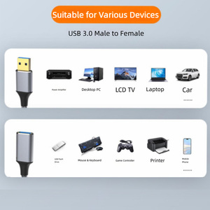 Cable <span class=keywords><strong>de</strong></span> Extensión USB 3.0 Macho a Hembra |   Conexión <span class=keywords><strong>de</strong></span> <span class=keywords><strong>video</strong></span> HD para computadora, monitor y proyector |   Ideal para Jugar y Trabajar - Product Image 2