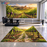 Printer Inkjet 2-in-1 UV 3D LC Wall Floor Outdoor 2026 DX7 Tahan Lama Anti-Luntur untuk Penggunaan Komersial Printer Kartu