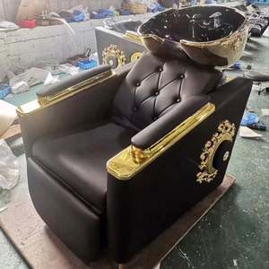 Popular multifuncional eléctrico salón champú silla colores personalizados barbería equipo moderno diseño cama Barer cama - Product Image 2