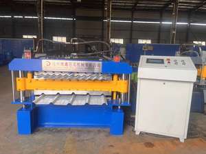 آلة تشكيل السقف المموج المعدني ، آلة تشكيل الألواح المموجة واللوحة المموجة من طبقة واحدة ، ag DX botou city - Product Image 5