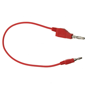 Câble d'alimentation à fiche banane en promotion, fil de test double en cuivre pur 25A - Product Image 3