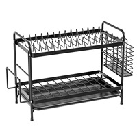 Égouttoir à vaisselle multifonctionnel pour petit espace de cuisine, support à couteaux, organisateur d'appartement, cosmétiques, bijoux en silicone, marque GW CN