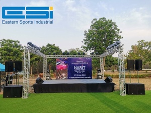 Traliccio per Porta da Calcio in Alluminio Certificato ESI TUV, Resistente al Fuoco, per Decorazioni ad Arco Nuziale, Sfondo per Palco da Esterno per Live Streaming - Product Image 4