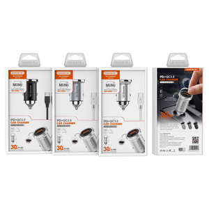<span class=keywords><strong>Chargeur</strong></span> de voiture portable SOMOSTEL SMS-<span class=keywords><strong>A40</strong></span> en alliage d'aluminium, mini 30W, avec anneau de traction, charge rapide, <span class=keywords><strong>chargeur</strong></span> de batterie de voiture - Product Image 5