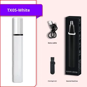 <span class=keywords><strong>Tondeuse</strong></span> électrique pour le nez, les oreilles et les sourcils pour <span class=keywords><strong>homme</strong></span>, outil de nettoyage électrique pour le rasage, faible bruit, mini rasoir portable pour les poils du nez - Product Image 6