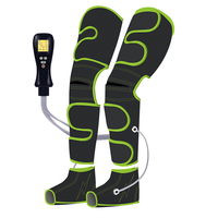 Masseur de jambe de Compression d'air Portable Hightop 510K avec masseur de jambe en tissu doux pliable électrique de Sports de chaleur pour la Circulation